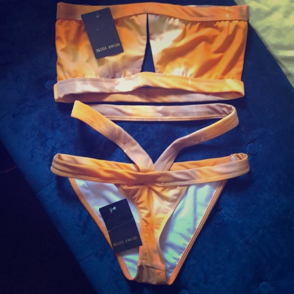 Mint Swim 2 Piece Bathing Suit - Picture 1 of 5